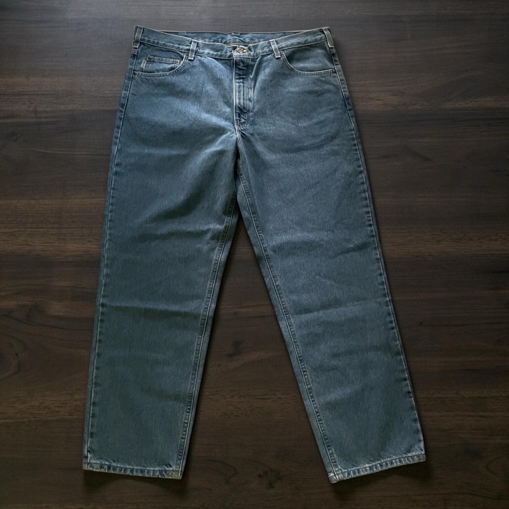 Carhartt Relaxed Fit Denim Jeans Blue Mens Size 40x30 NWT